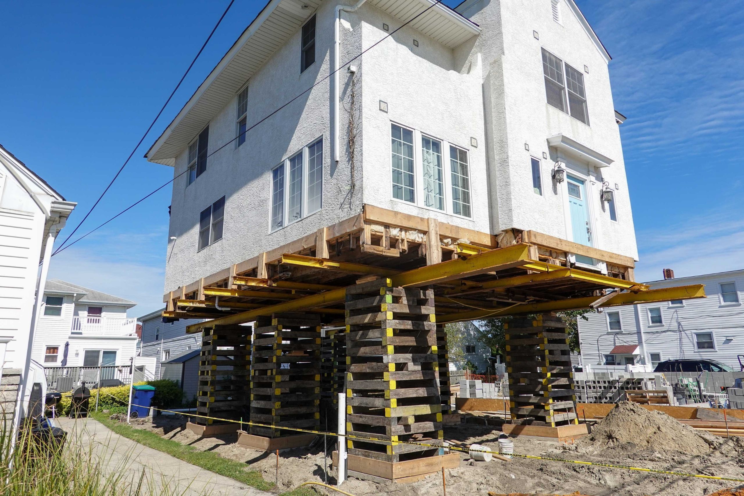 Located in Hyattsville, Maryland, we are a company that specializes in house lifting, small distance house moving, piles and foundations.
